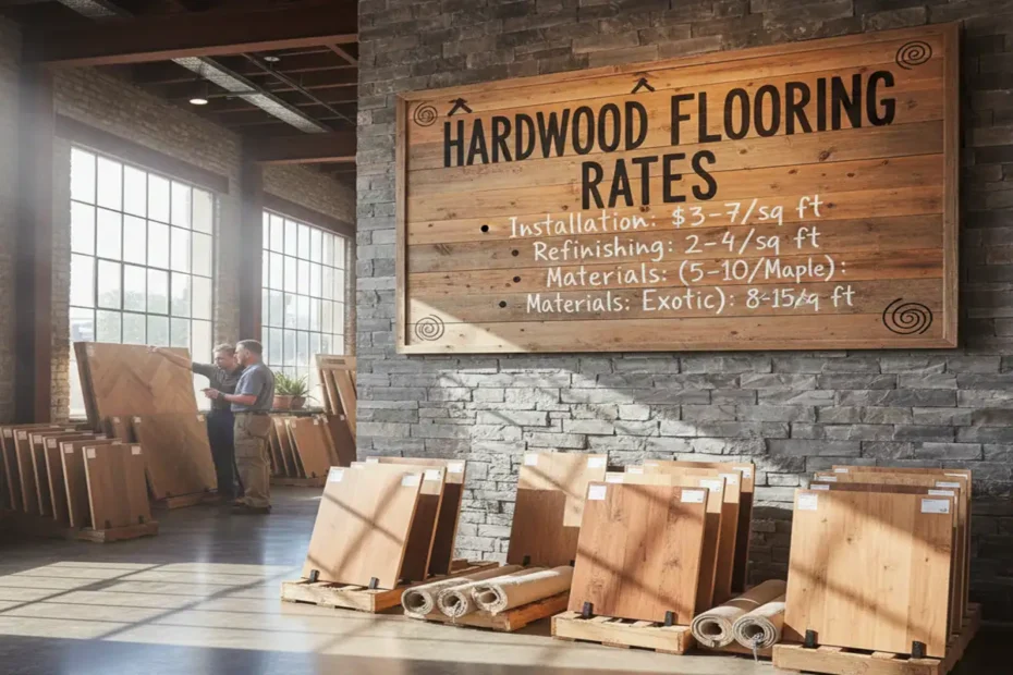 Hardwood Flooring Rates