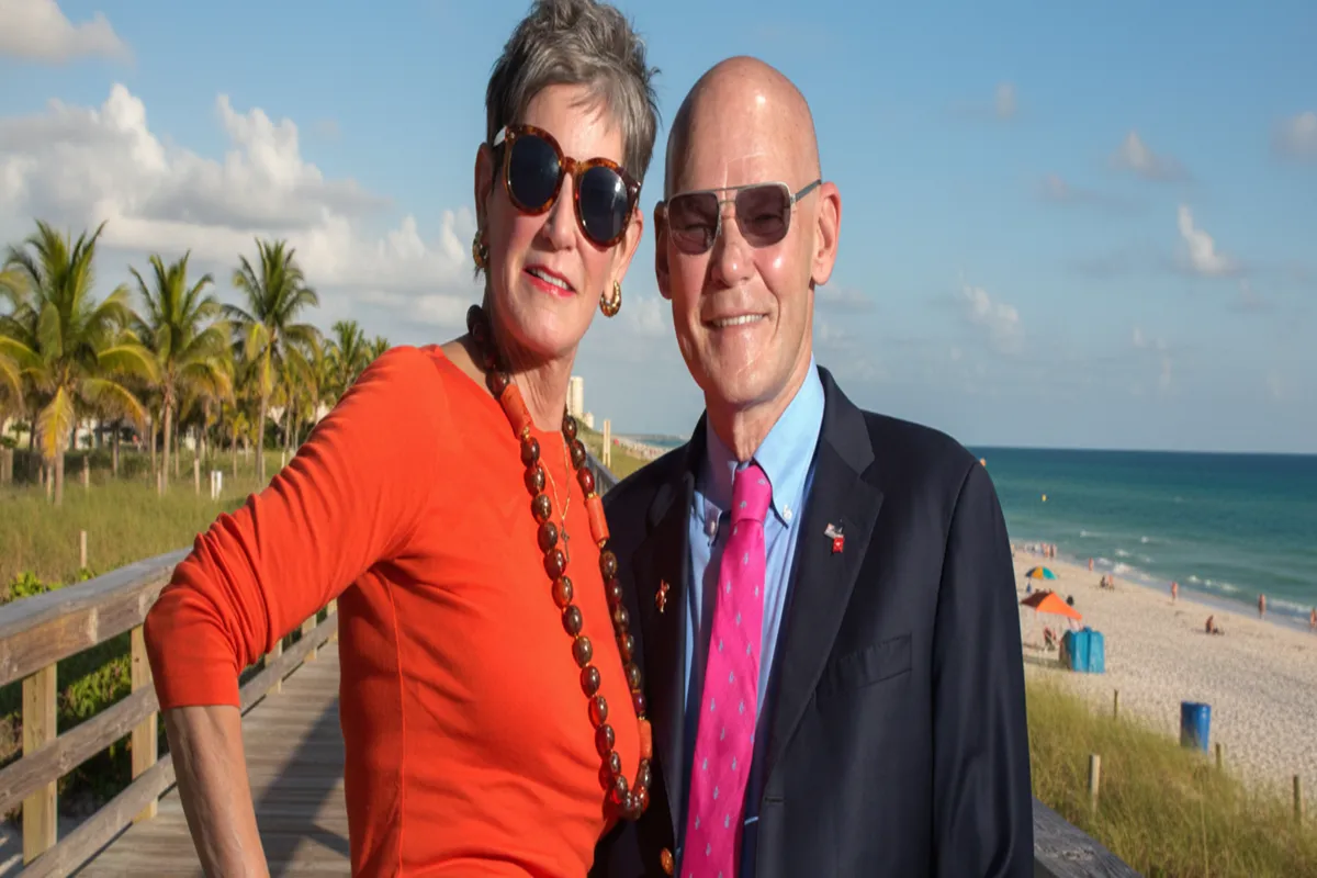James Carville Wife